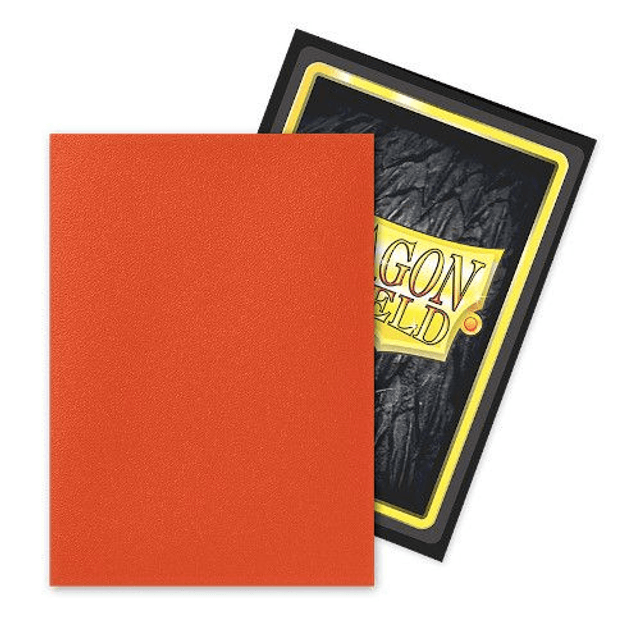 Dragon Shield - Dual Matte Standard Sleeves 100pk - Ember