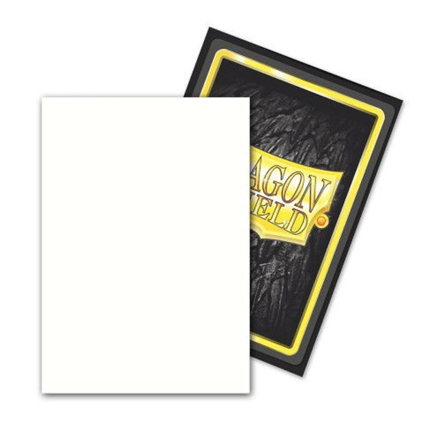 Dragon Shield - Dual Matte Japanese Size Sleeves 60pk - Snow