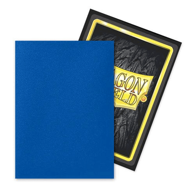 Dragon Shield - Dual Matte Standard Sleeves 100pk - Wisdom Blue