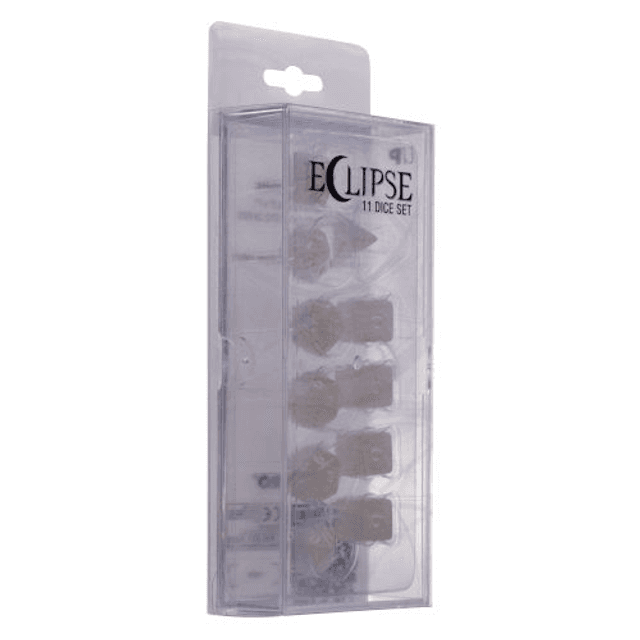 Eclipse 11 Dice Set - Arctic White