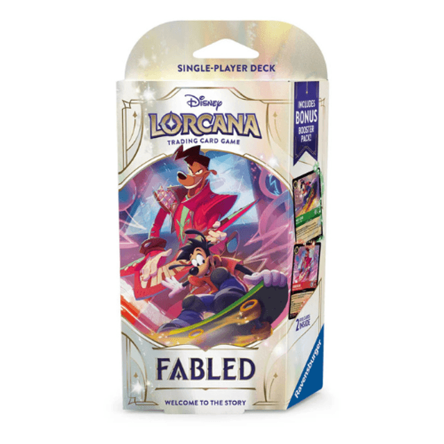 Disney Lorcana Fabled Starter Deck - Powerline and Max