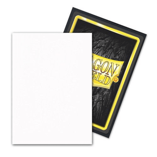 Dragon Shield - Dual Matte Standard Sleeves 100pk - Snow