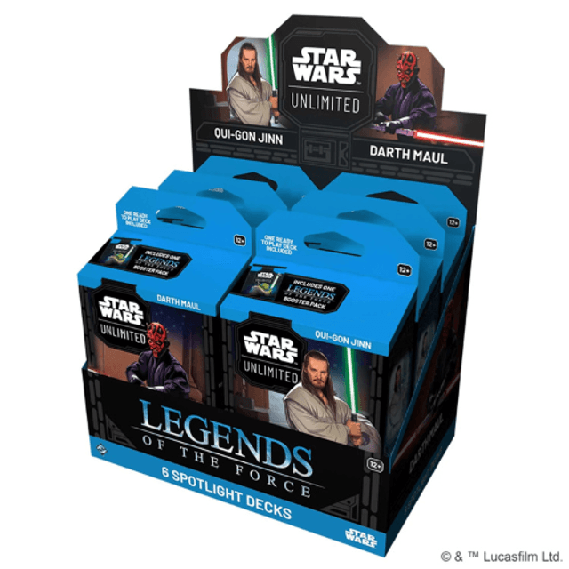 Star Wars: Unlimited Legends of the Force - Spotlight Deck